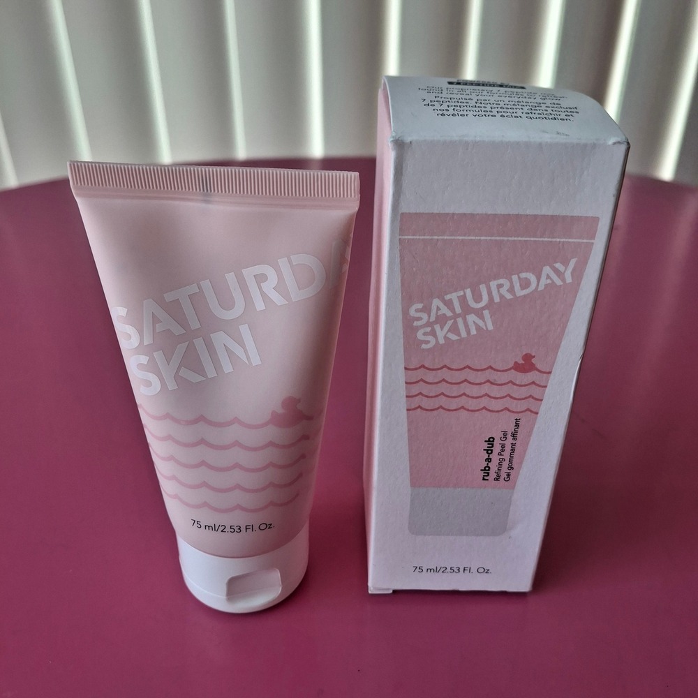 Saturday‎ Skin Rub-A-Dub Refining Peel Gel 75ml 2.53oz New Sealed Exfoliating